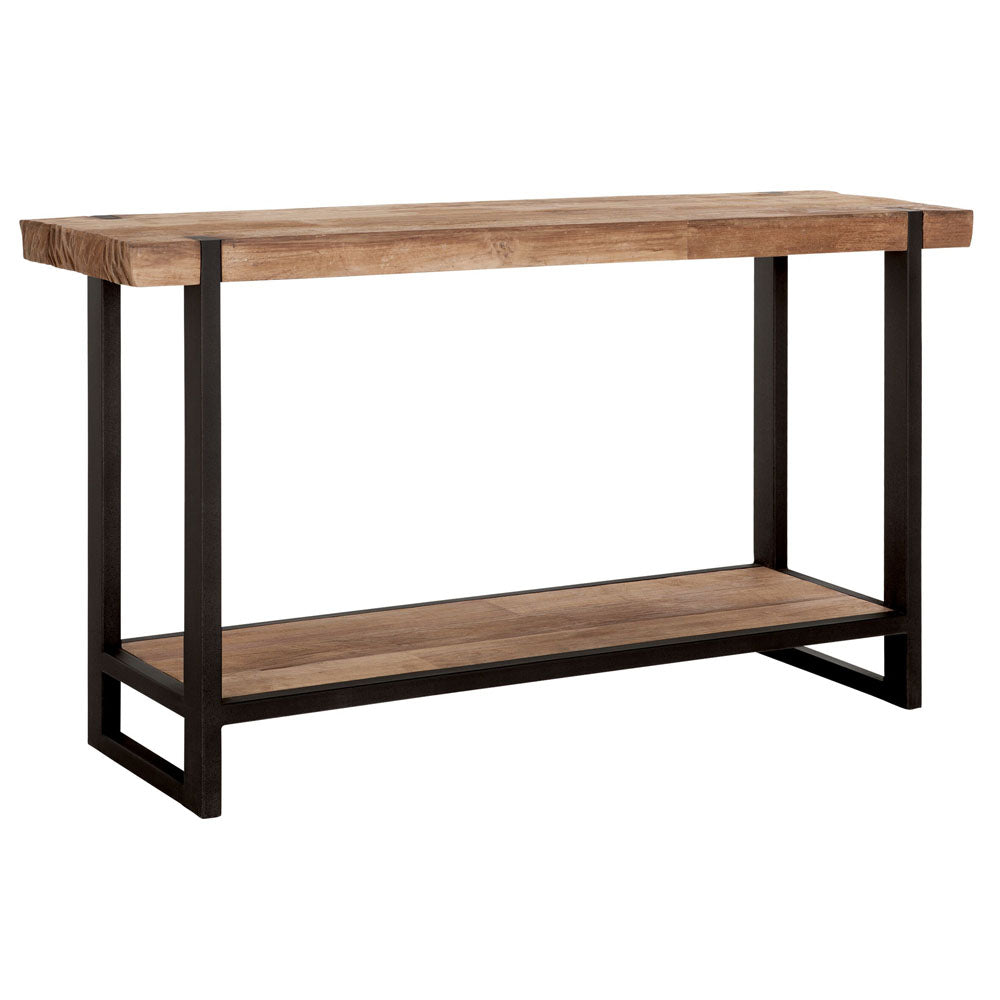 Dtp Interiors Beam Console Table In Recycled Teakwood