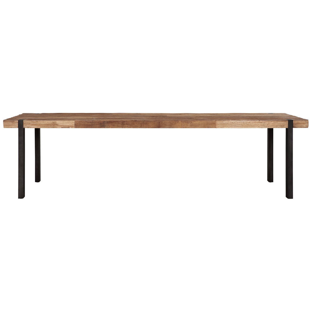 Product photograph of Dtp Home Beam Dining Table With Recycled Teakwood Finish Top Medium from Olivia's.