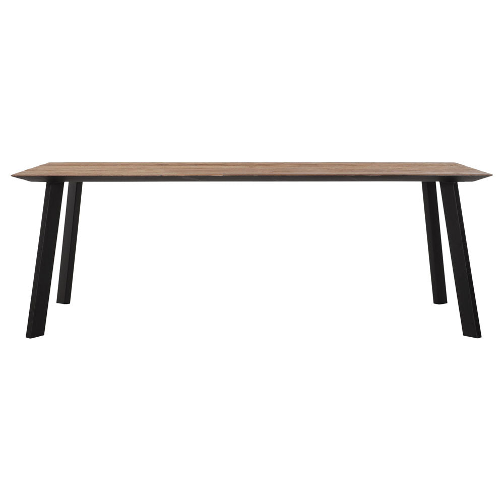 Product photograph of Dtp Home Rectangular Dining Table In Recycled Teakwood Finish Large from Olivia's.