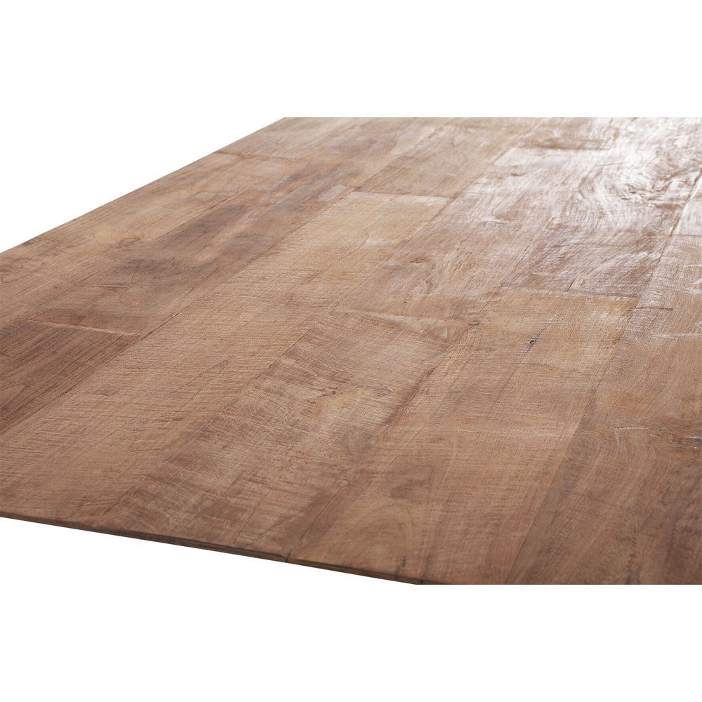 Product photograph of Dtp Home Rectangular Dining Table In Recycled Teakwood Finish Large from Olivia's.