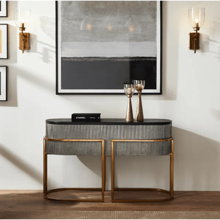 Product photograph of Mindy Brownes Franklin Console Table from Olivia's.