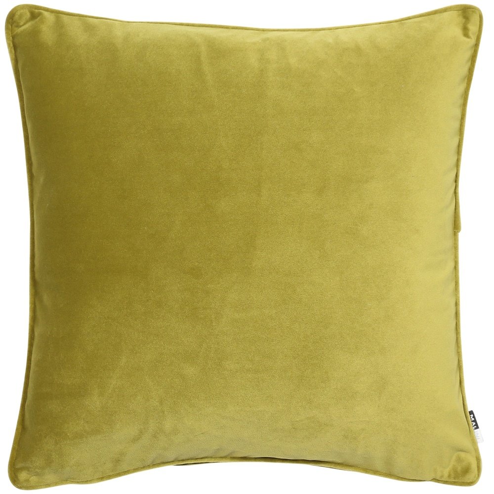 Malini Large Luxe Cushion In Acidgreen