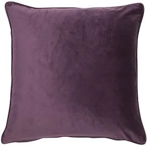 Product photograph of Malini Large Luxe Cushion In Purple from Olivia's