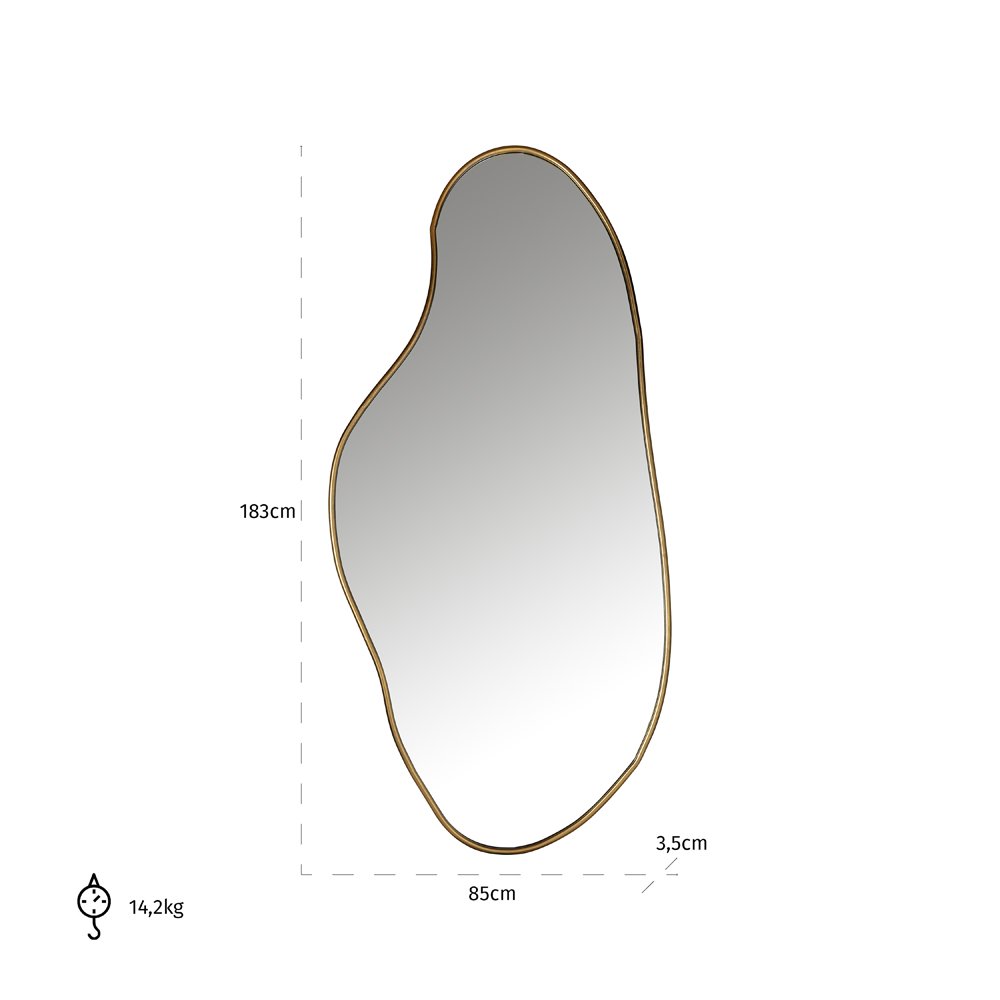 Product photograph of Richmond Interiors Alton Mirror from Olivia's.