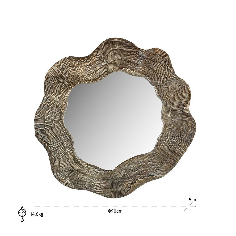 Product photograph of Richmond Interiors Elia Mirror from Olivia's.