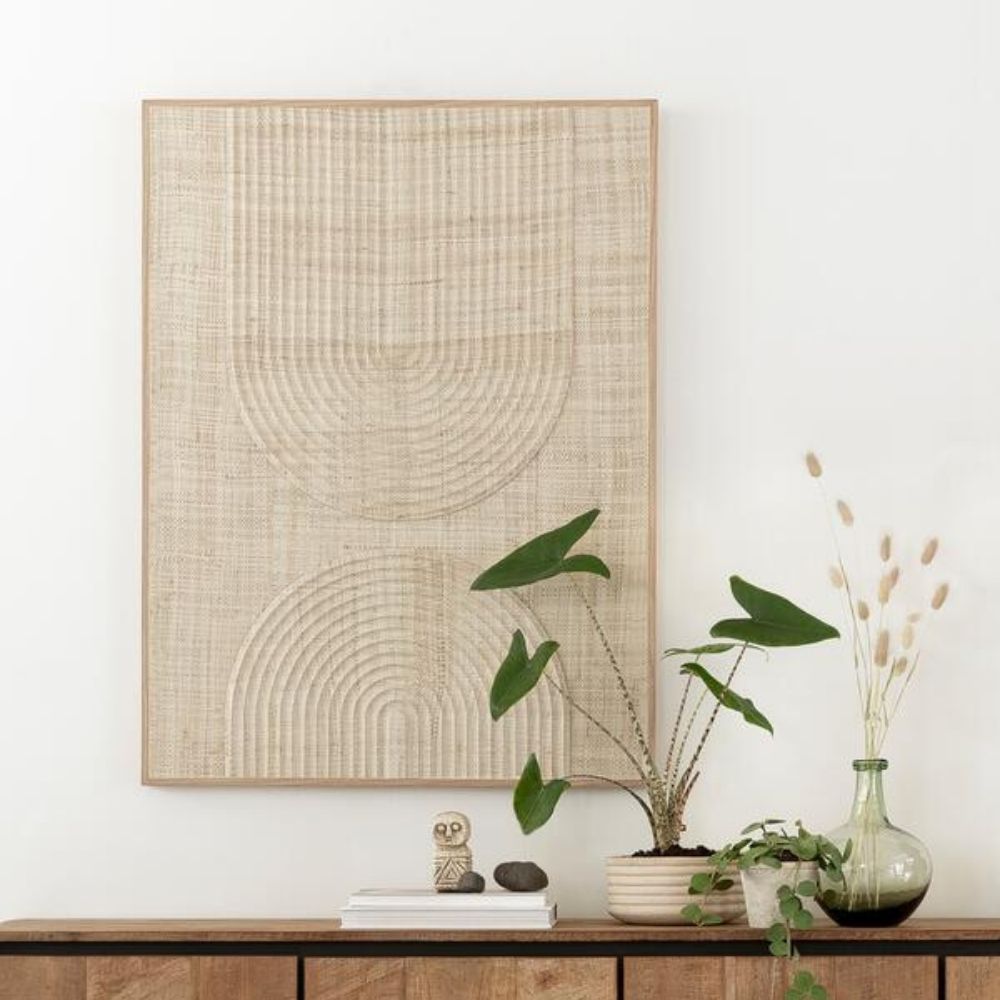 Product photograph of Must Living Japanese Garden Wall Panel Large from Olivia's.