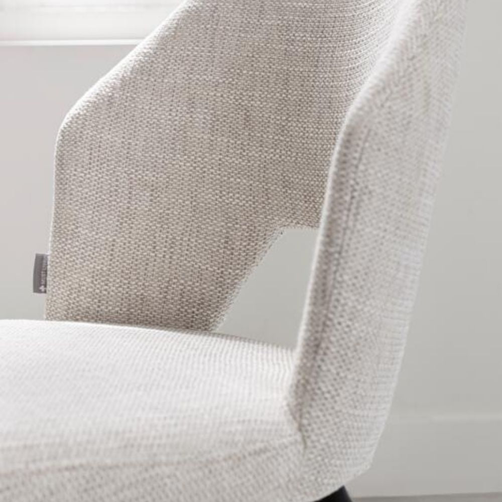 Product photograph of Must Living Bloom Side Chair In Natural Polaris from Olivia's.