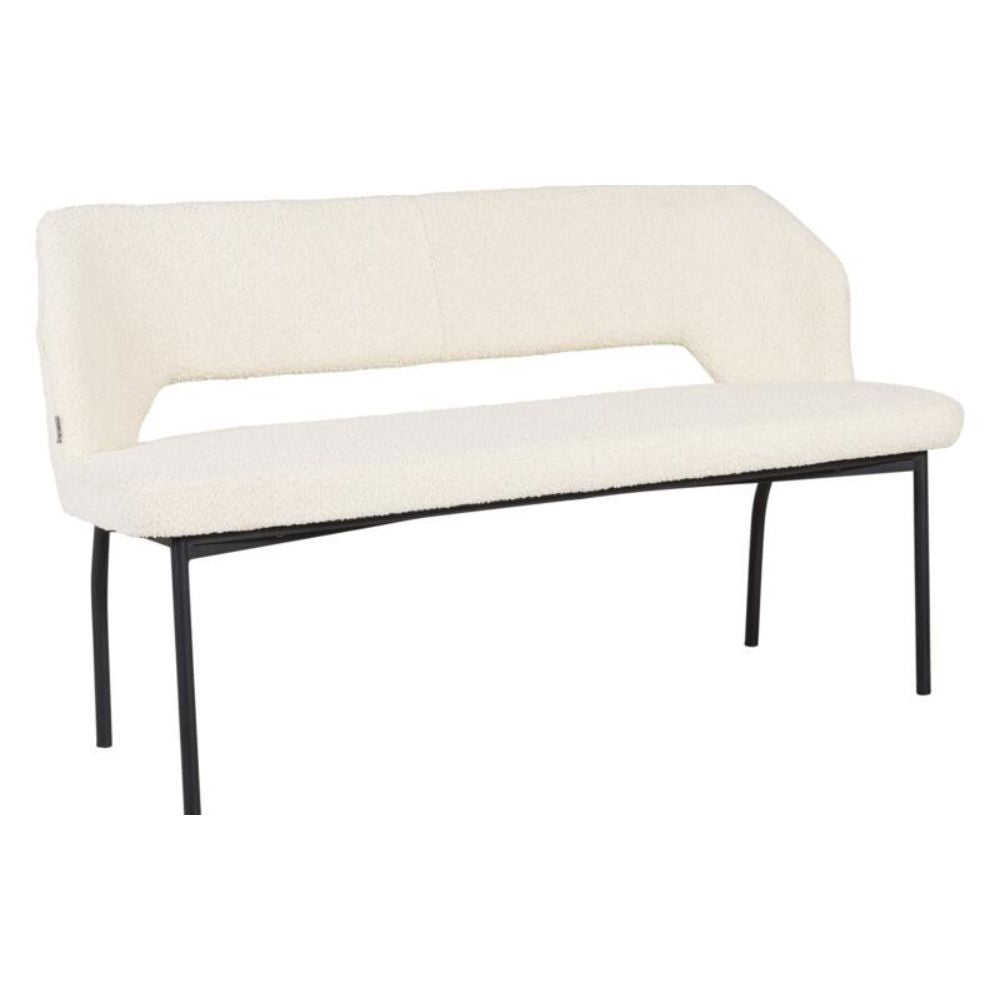 Product photograph of Must Living 150 Bloom Bench In Natural Teddy from Olivia's.