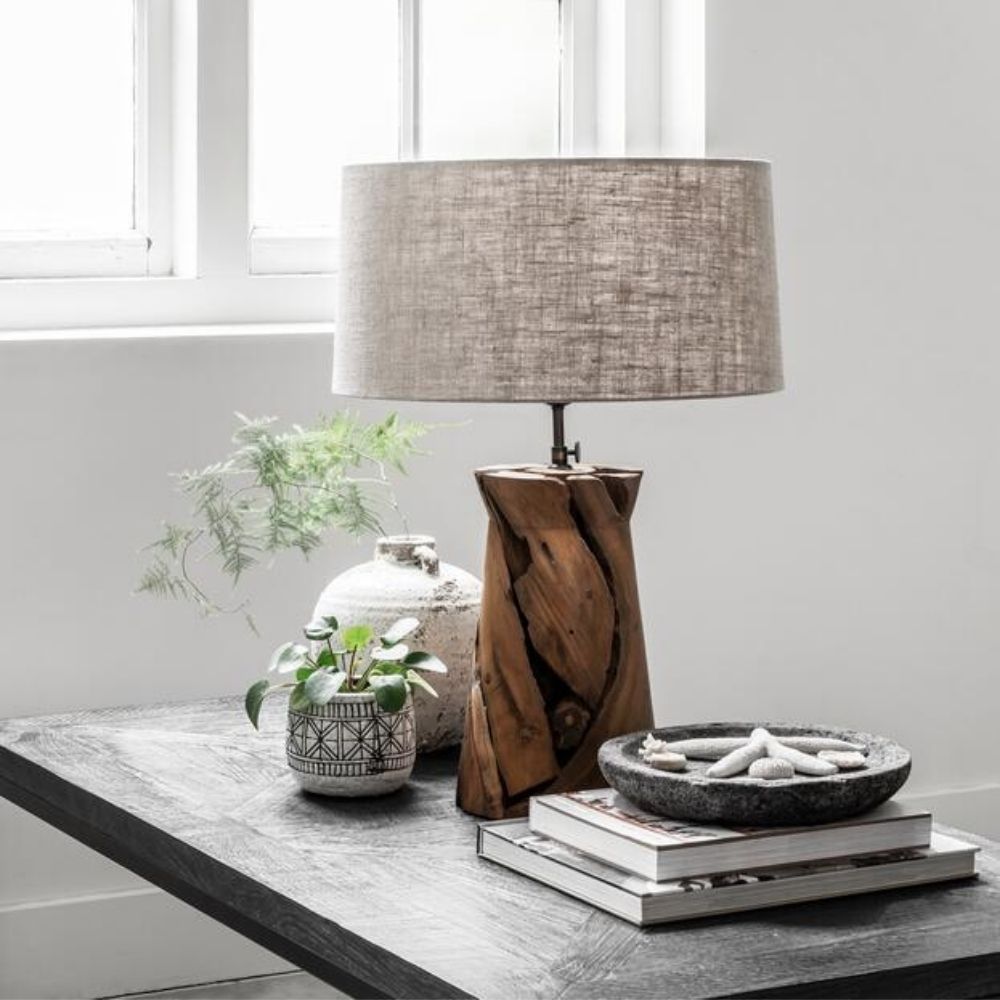 Product photograph of Must Living Jungle Table Lamp Small from Olivia's.