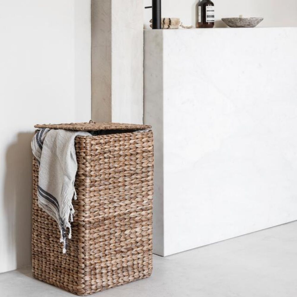 Product photograph of Must Living Palawan Laundry Basket In Natural from Olivia's.