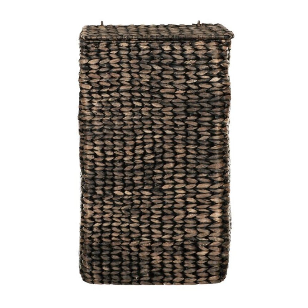 Product photograph of Must Living Palawan Laundry Basket In Black Wash from Olivia's
