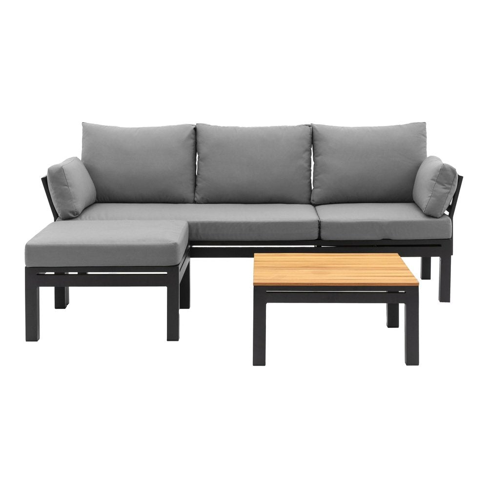 Product photograph of Gallery Interiors Outdoor Pescala Lounge Set from Olivia's