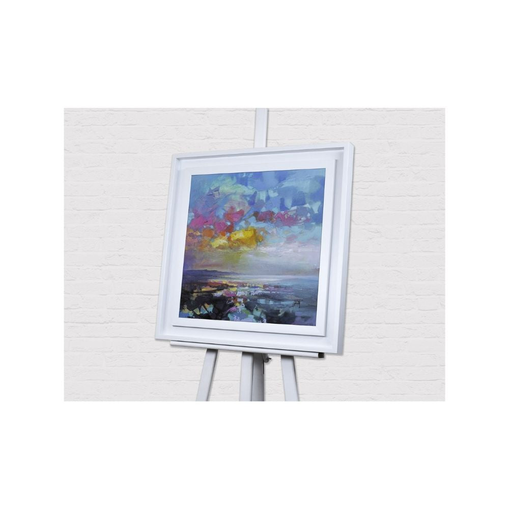 Product photograph of Scott Naismith Fractal Sky Framed Art - 60 X 60 from Olivia's.