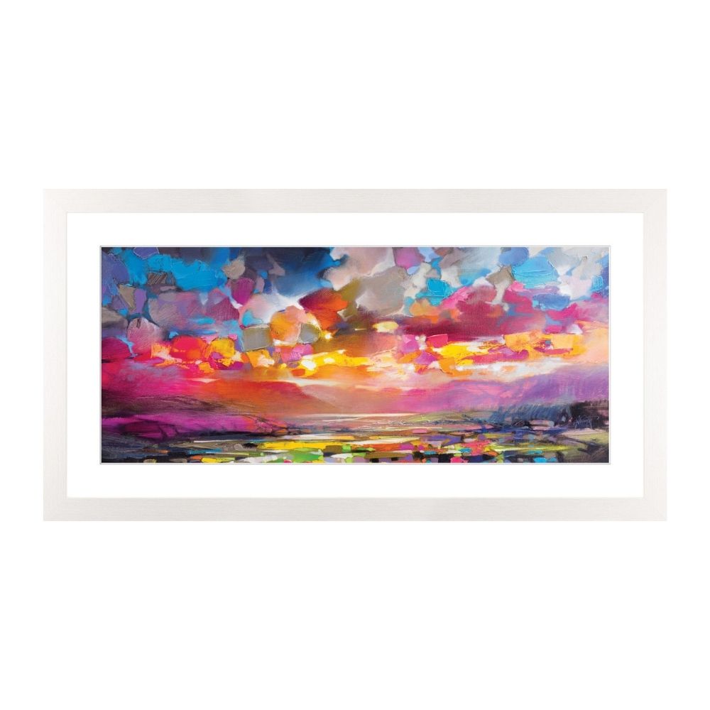 Product photograph of Scott Naismith Highland Particles Framed Art - 50 X 100 from Olivia's