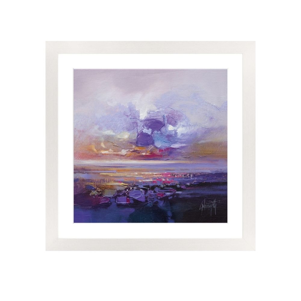 Product photograph of Scott Naismith Colour Collision Study Framed Art - 60 X 60 from Olivia's