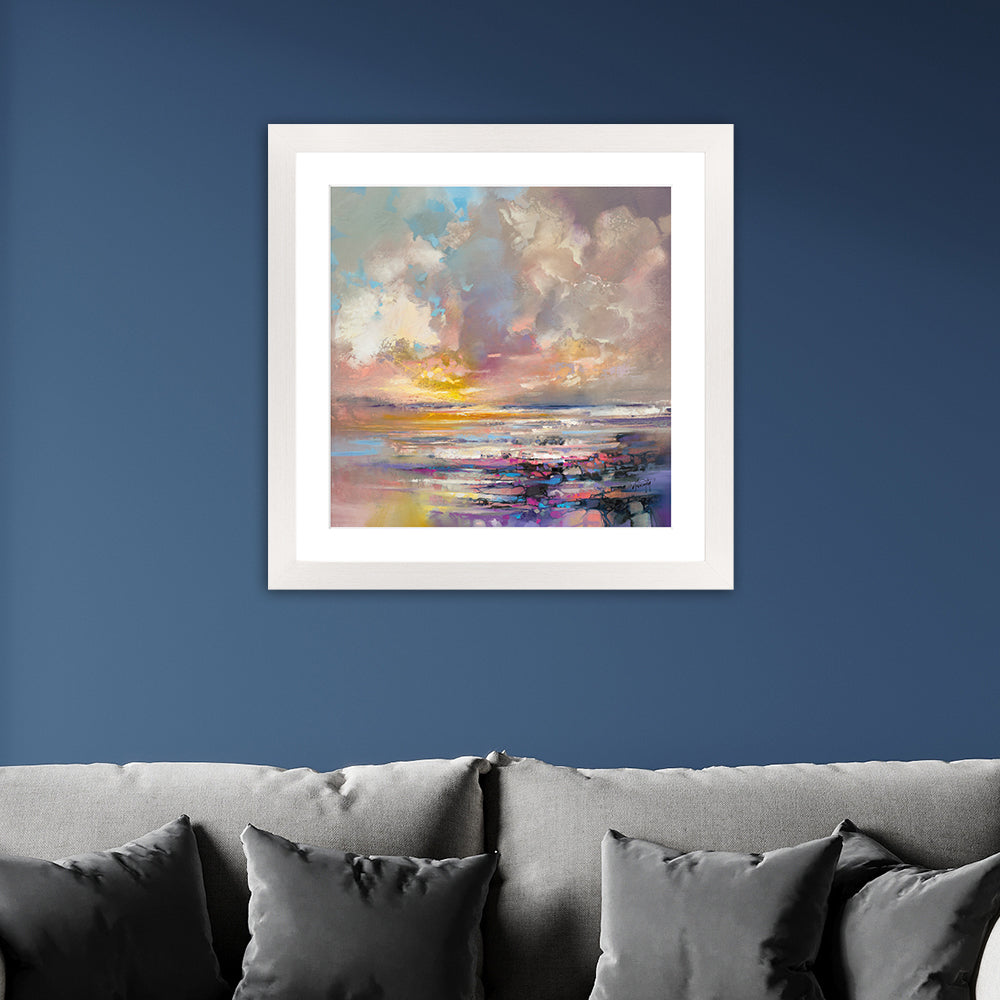 Product photograph of Scott Naismith Radiant Energy Framed Art - 60 X 60 from Olivia's.