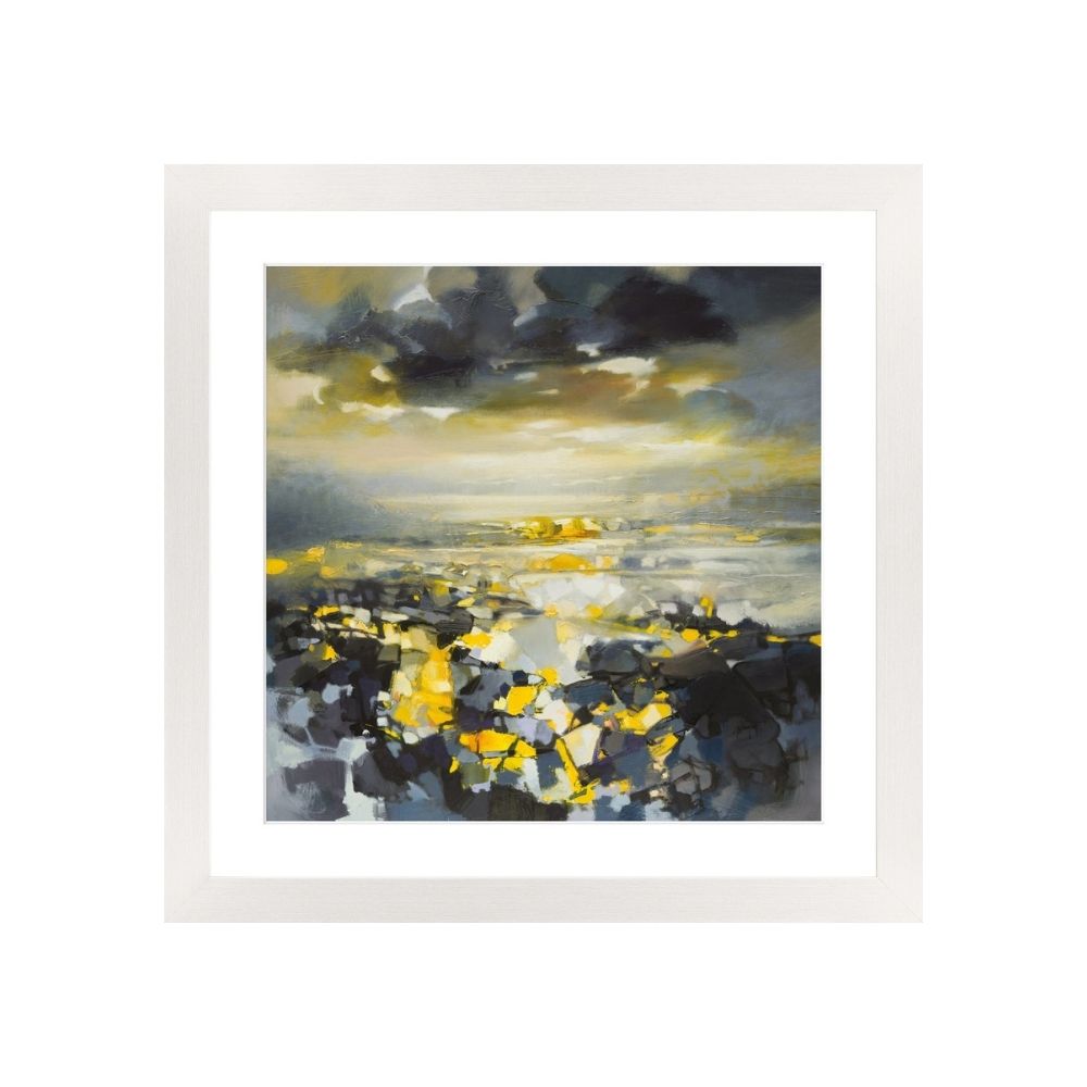 Product photograph of Scott Naismith Yellow Matter 1 Framed Art - 60 X 60 from Olivia's