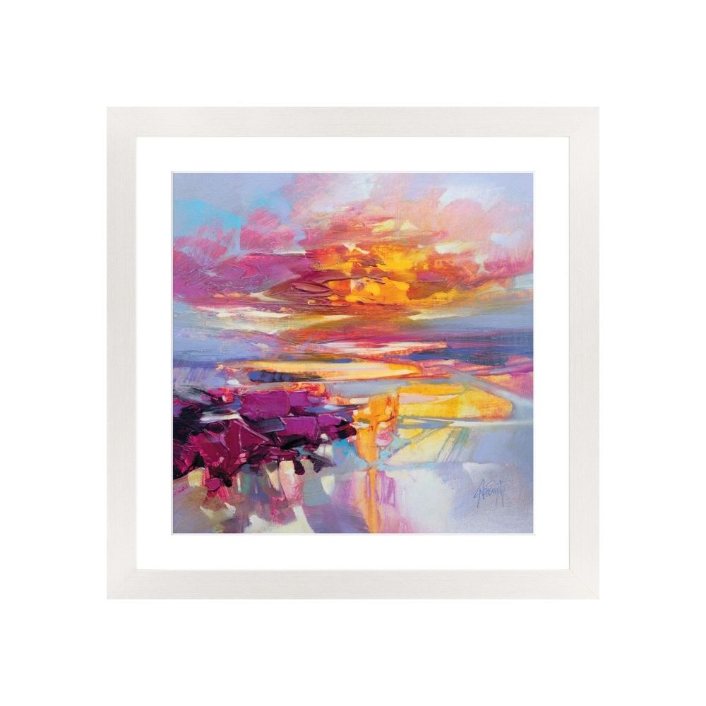 Product photograph of Scott Naismith Uist Causeways 2 Framed Art - 60 X 60 from Olivia's