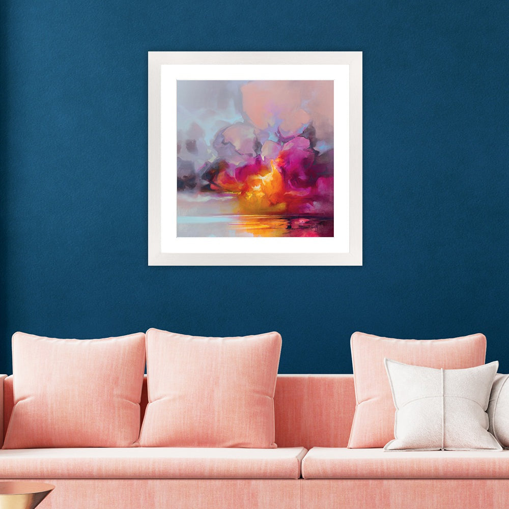 Product photograph of Scott Naismith Cumulus Cluster Framed Art - 60 X 60 from Olivia's.