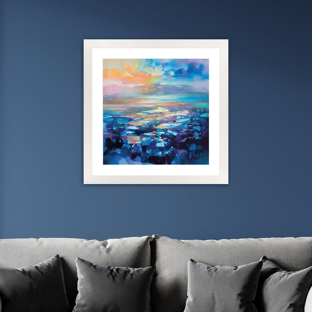 Product photograph of Scott Naismith Hebridean Resonance 2 Framed Art - 60 X 60 from Olivia's.