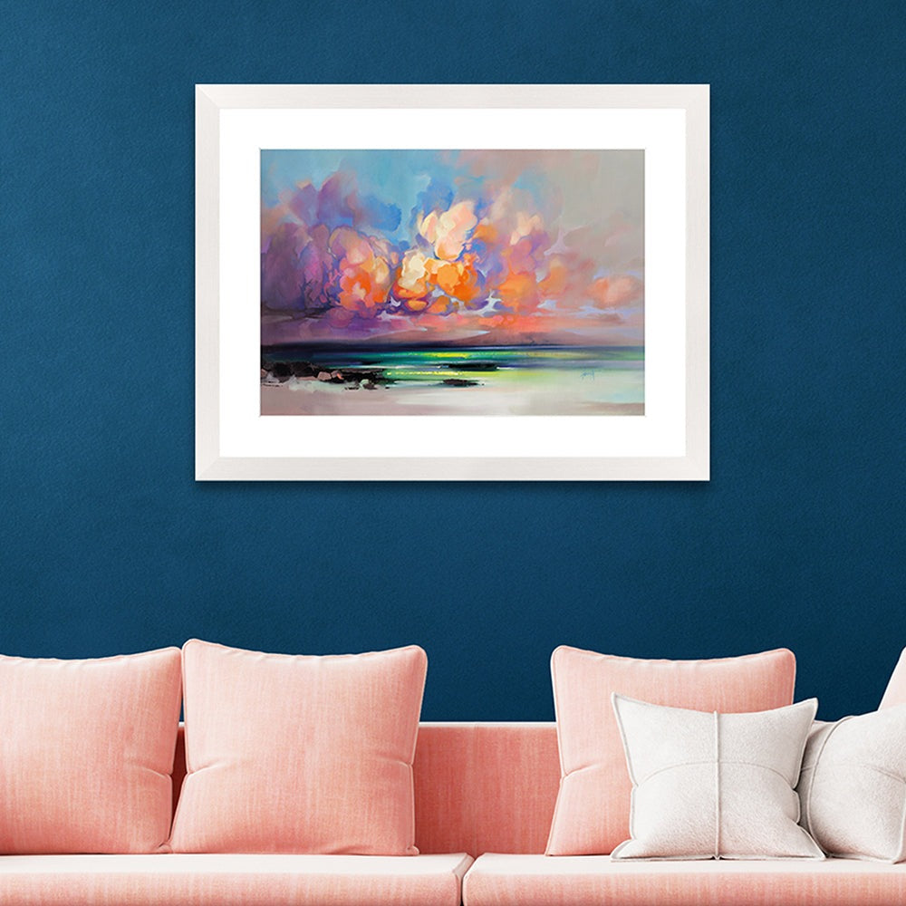 Product photograph of Scott Naismith Organic Cloud Framed Art - 60 X 80 from Olivia's.