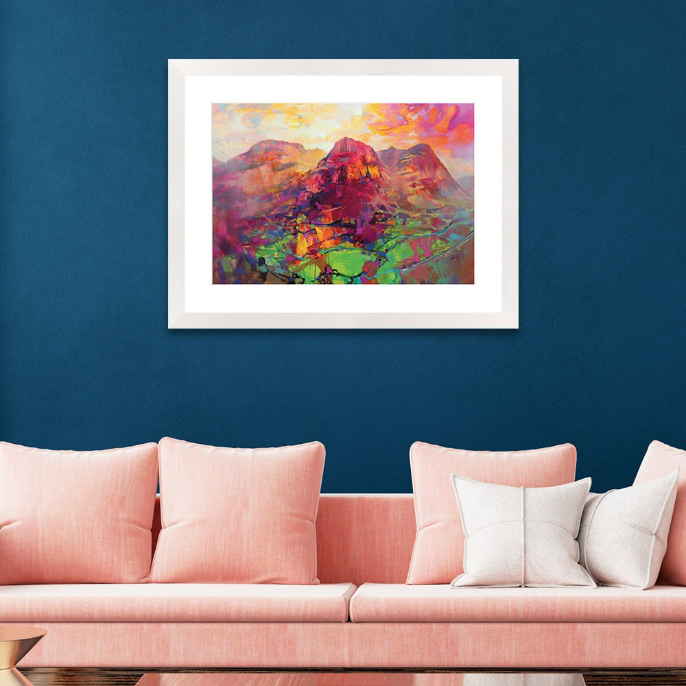 Product photograph of Scott Naismith Glencoe Harmonics Framed Art - 60 X 80 from Olivia's.