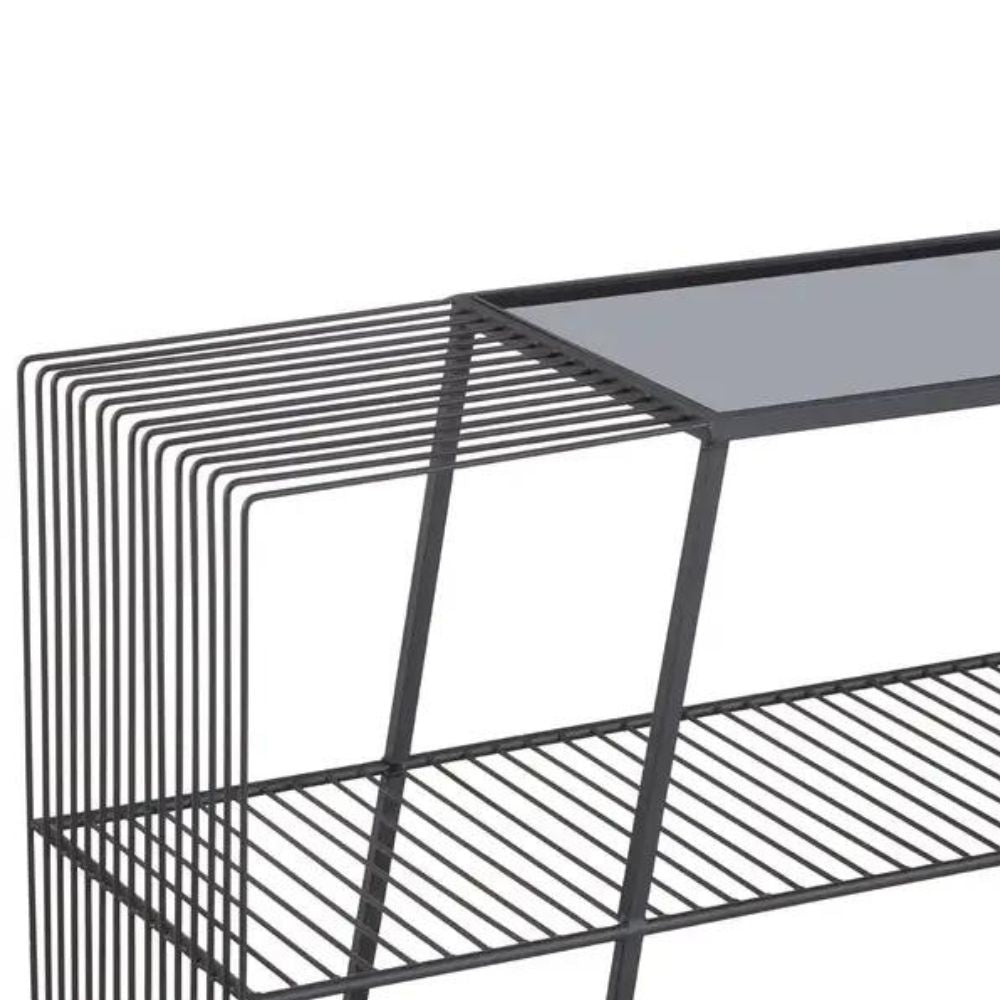 Product photograph of Olivia S Trento Console Table Grey Grey from Olivia's.
