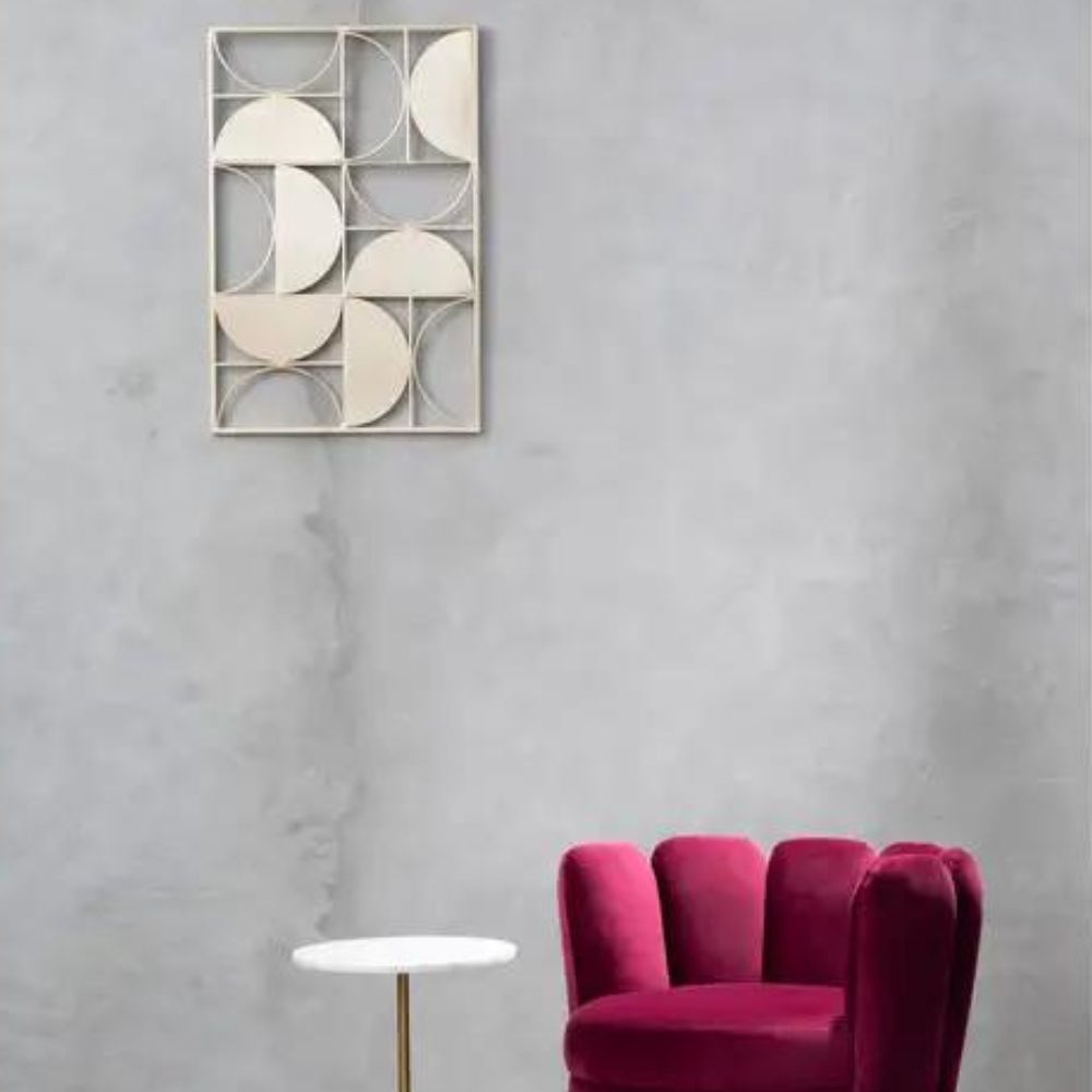 Product photograph of Olivia S Trento Wall Art Gold Semicircle from Olivia's.