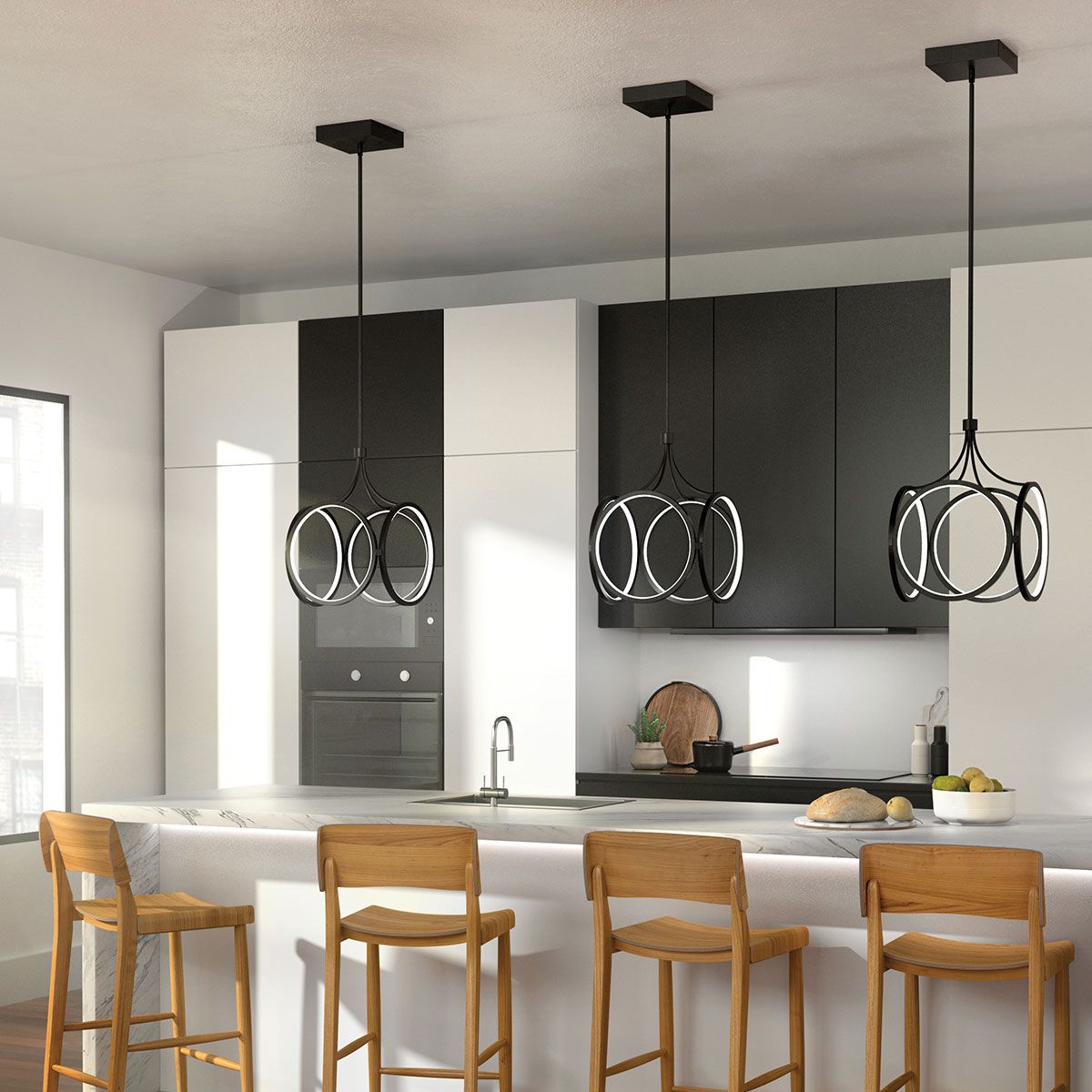 Product photograph of Ciri Led Pendant Light from Olivia's.