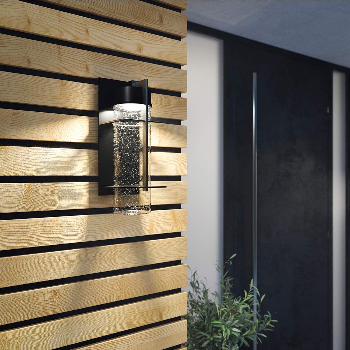 Product photograph of Eames Large Led Wall Lantern from Olivia's.
