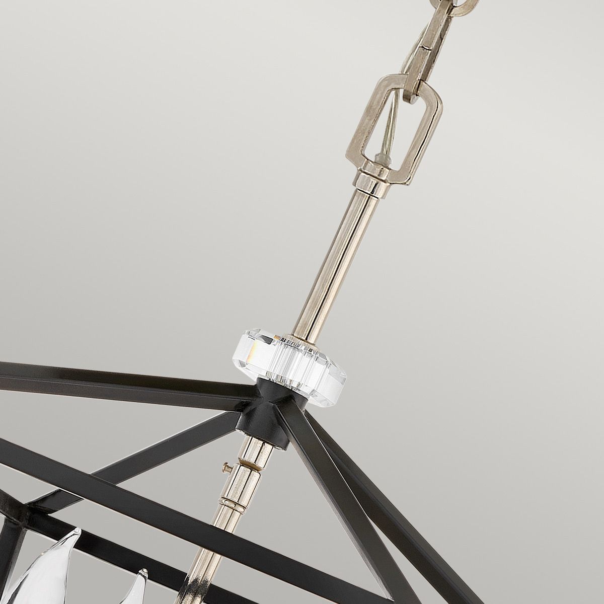 Product photograph of Quintiesse Stinson 4 Light Medium Pendant Semiflush from Olivia's.