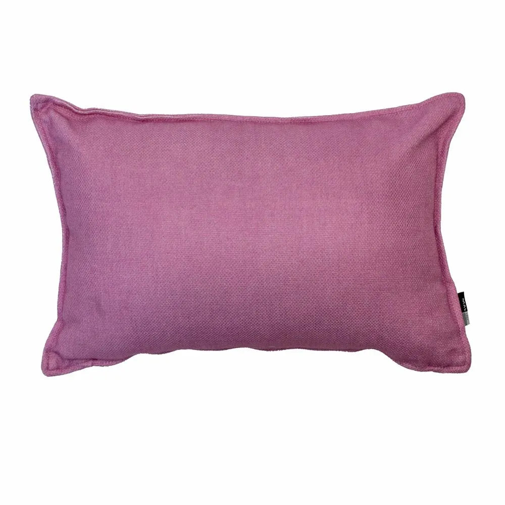 Product photograph of Malini Linea Rectangle Cushion In Pink from Olivia's