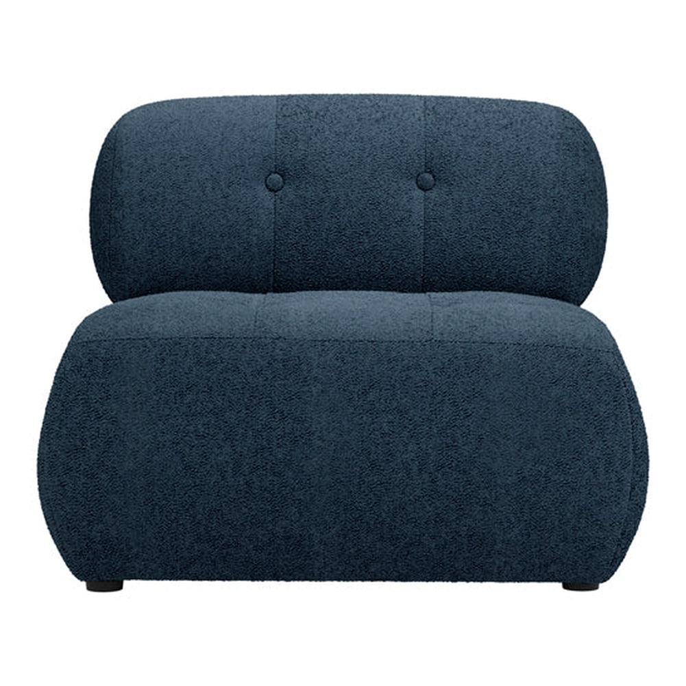 Product photograph of Hudson Accent Chair - Midnight Blue from Olivia's