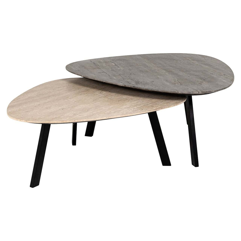 Richmond Interiors Spencer Set Of 2 Coffee Tables In Natural