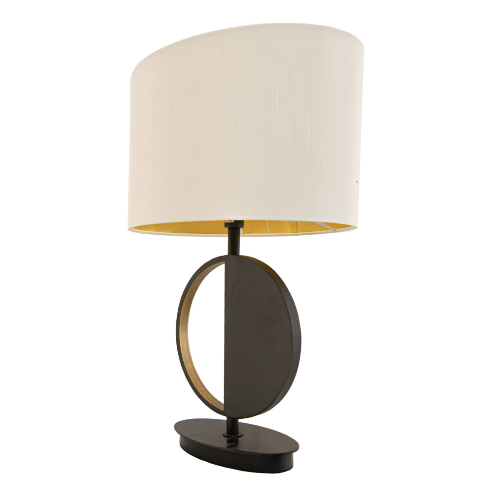 Rv Astley Braun Table Lamp Brushed Brass Bronze Cream