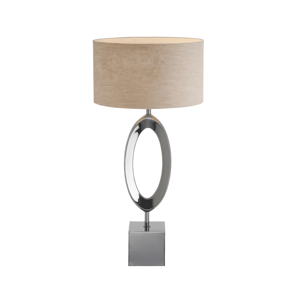 Product photograph of Rv Astley Chloe Lamp Shade Black Nickel from Olivia's