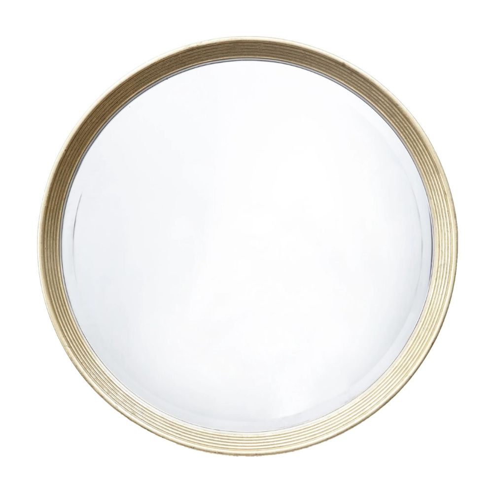 Product photograph of Rv Astley Lana Mirror Antique Brass Round from Olivia's