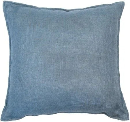 Product photograph of Malini Linea Square Cushion In Blue from Olivia's