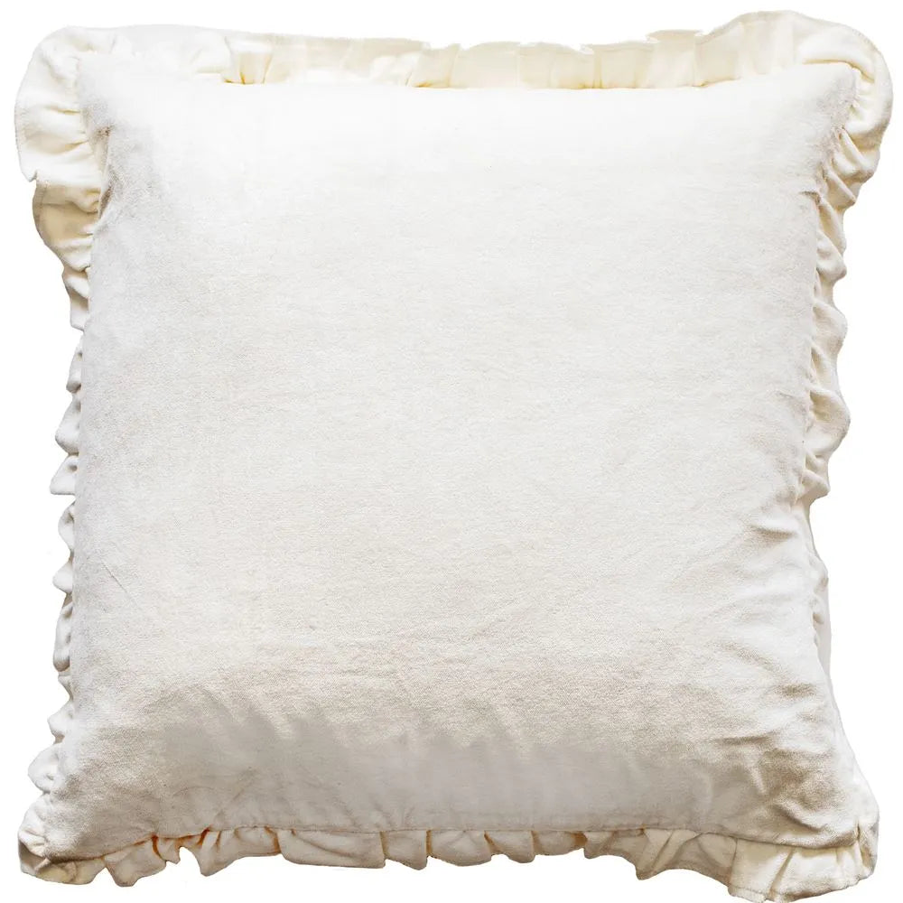 Product photograph of Malini Layla Cushion In Natural from Olivia's