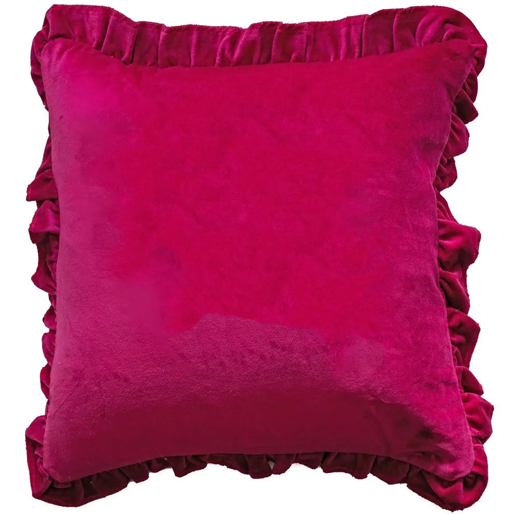 Product photograph of Malini Layla Cushion In Sangria from Olivia's
