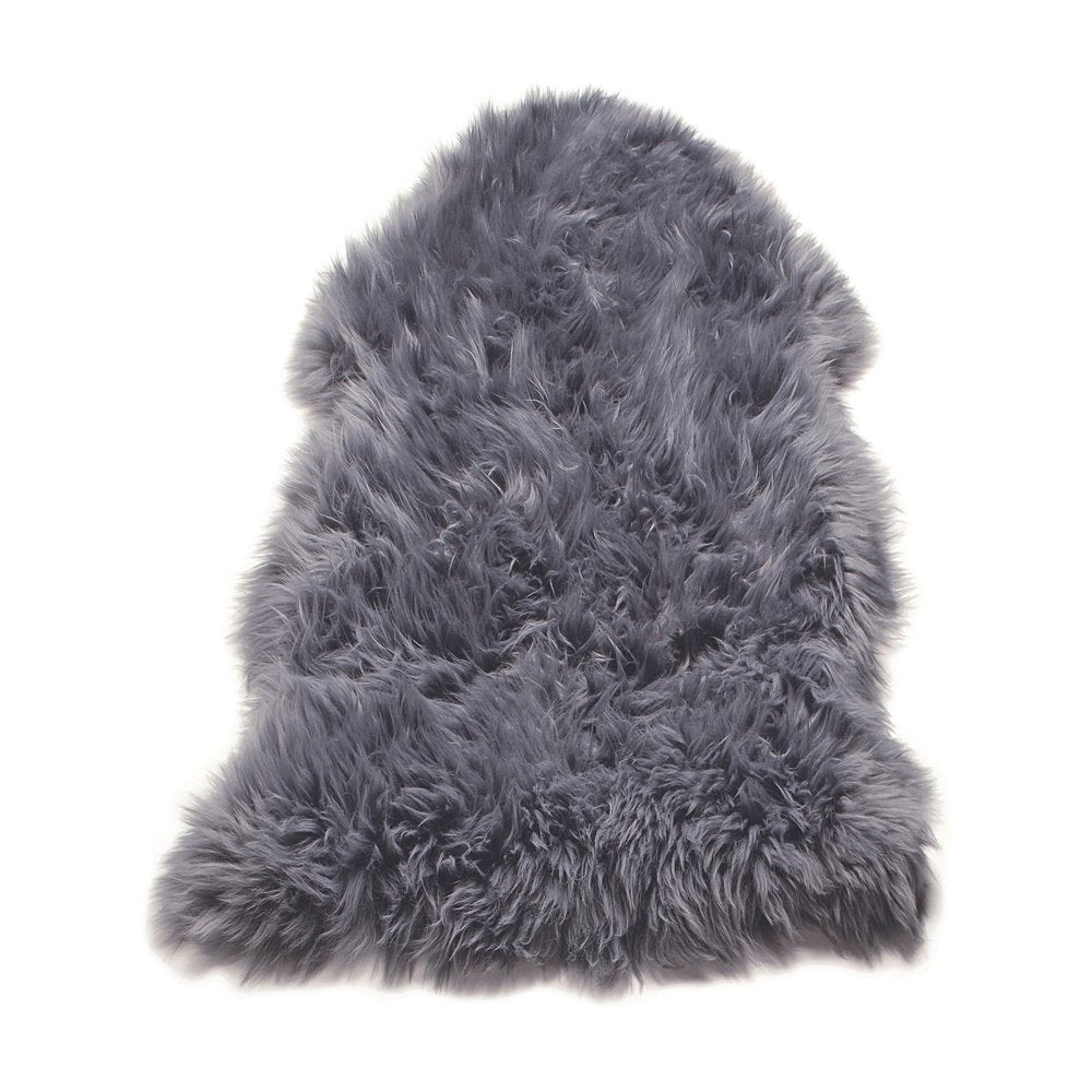 Product photograph of Asiatic Carpets Sheepskin Rug Grey 60x90cm from Olivia's