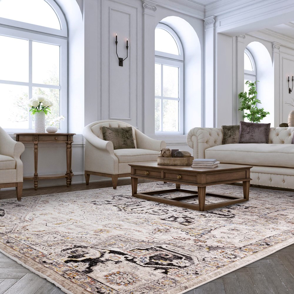 Product photograph of Asiatic Carpets Sovereign Rug Antique Medallion 200x290cm from Olivia's.