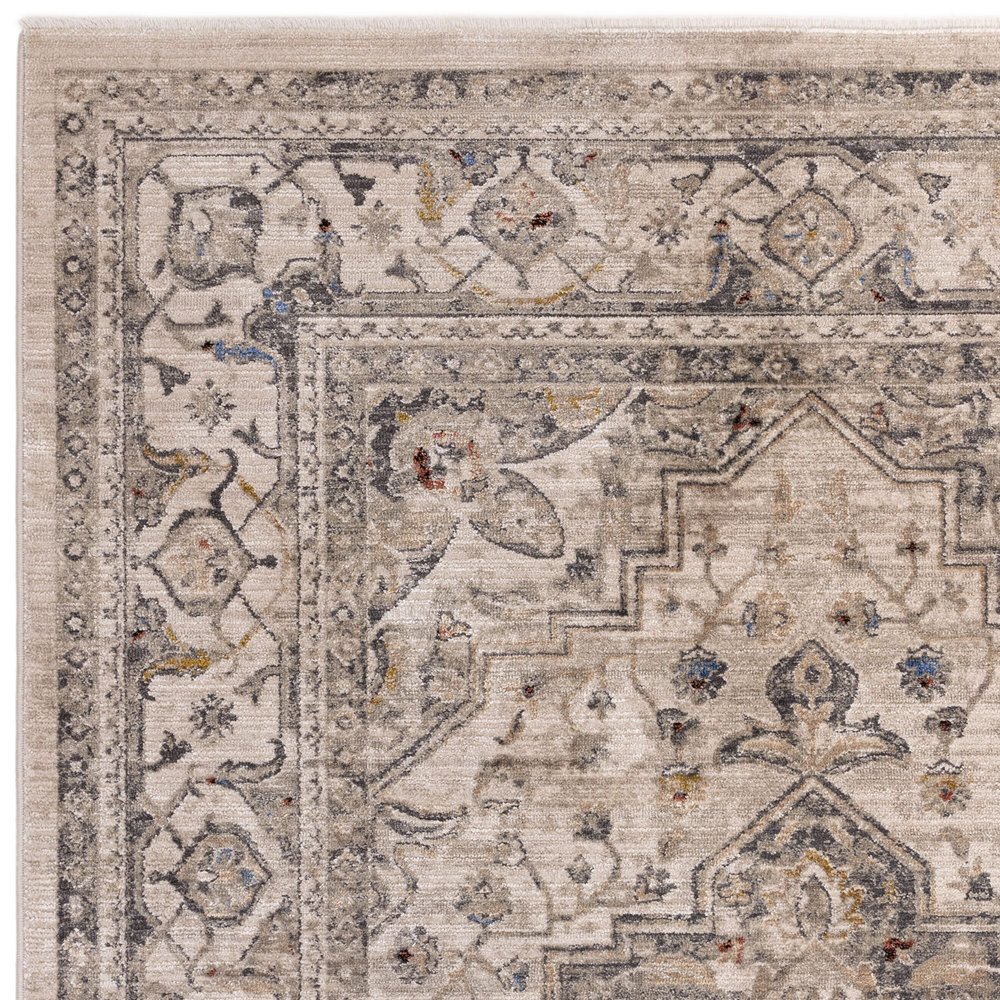 Product photograph of Asiatic Carpets Sovereign Rug Ash Medallion 120x166cm from Olivia's.