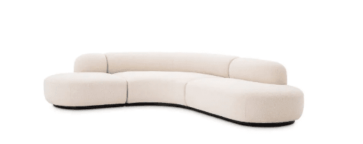 Product photograph of Eichholtz Bj Rn Sofa Boucle Cream L from Olivia's