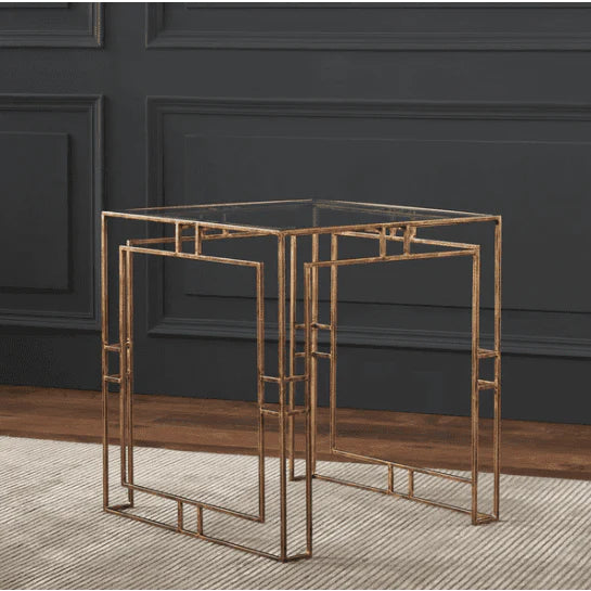 Product photograph of Mindy Brownes Laurant Side Table from Olivia's.