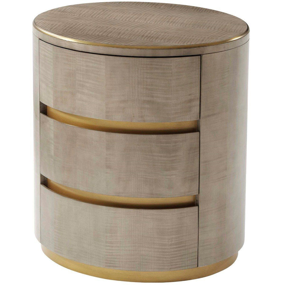 Product photograph of Ta Studio Bartlett Bedside Table Sycamore Outlet from Olivia's