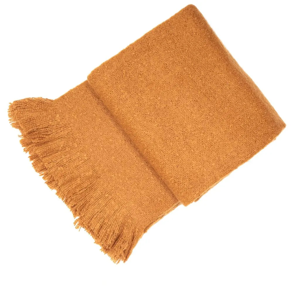 Product photograph of Malini Serena Throw In Tan from Olivia's