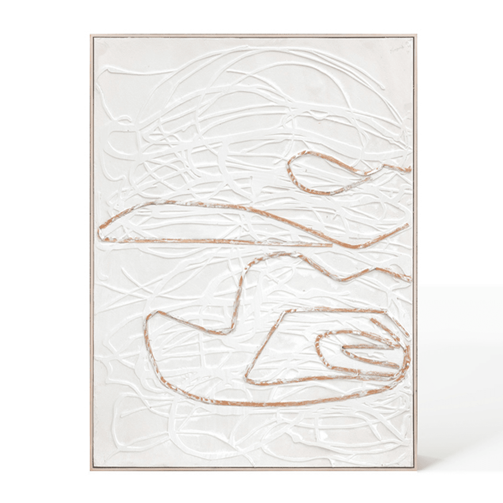 Product photograph of Berkeley Designs Abstract Design 17 Wall Art Brown from Olivia's