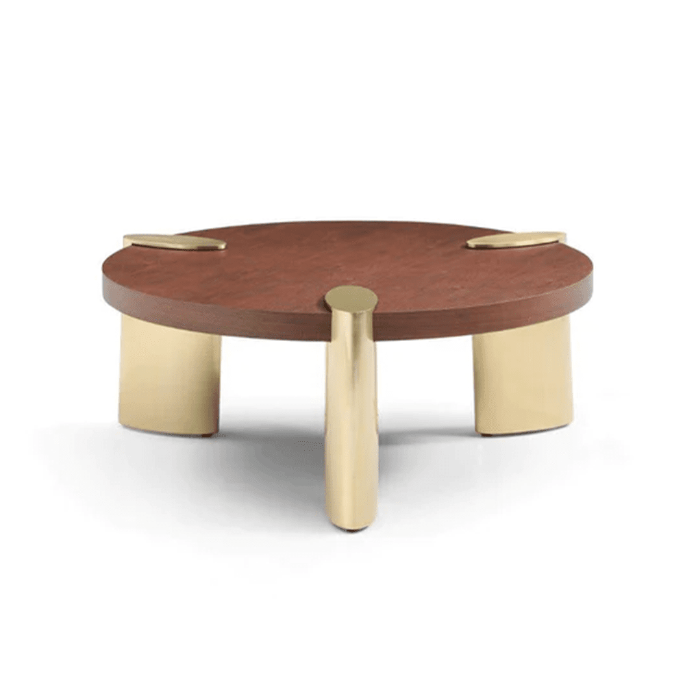 Product photograph of Tommy Franks Amara Coffee Table In Dark Walnut from Olivia's.