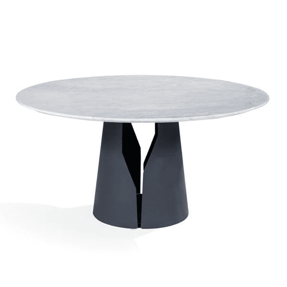 Product photograph of Tommy Franks Florence Dining Table In Black from Olivia's
